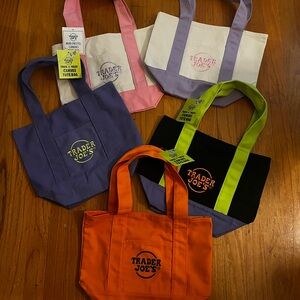 Trader Joe’s Mini Totes - New With Tags